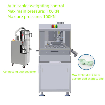 China Motor de pesaje automático 11KW de la tableta de 370 series de la máquina rotatoria de la prensa proveedor